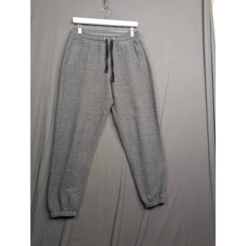Calvin Klein Women's Grey Heather Fleece Jogger Sweatpants - Size Medium